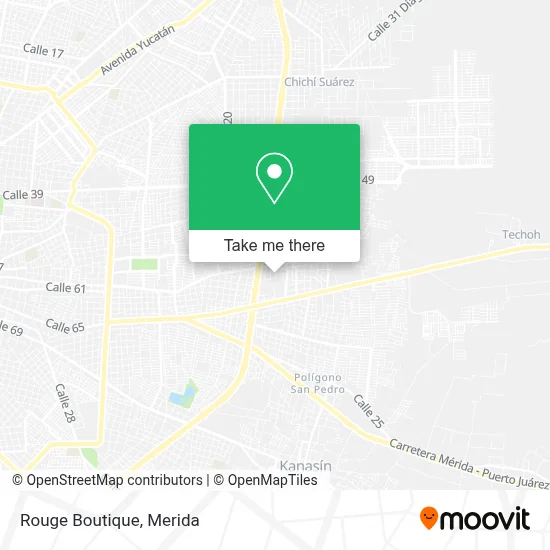 Boutique Rouge map