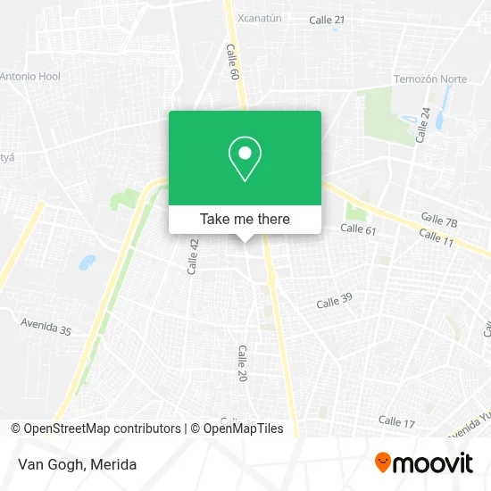 Van Gogh map