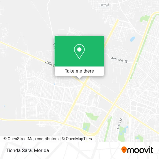 Tienda Sara map