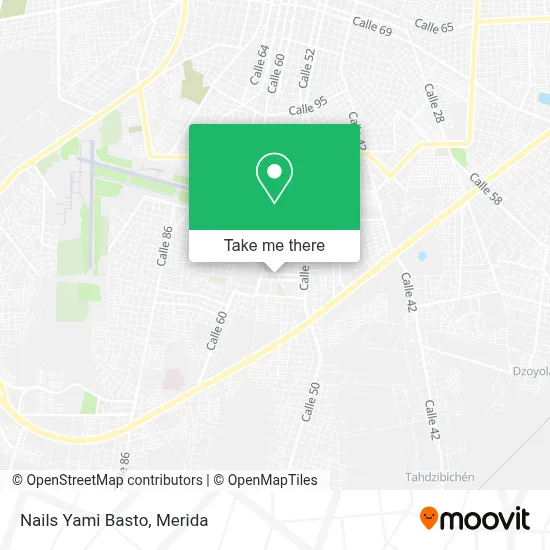 Nails Yami Basto map