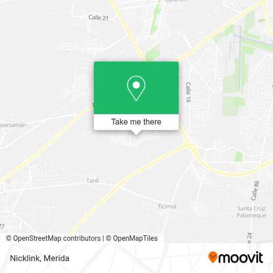 Nicklink map