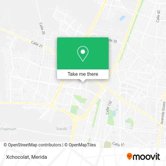 Xchocolat map
