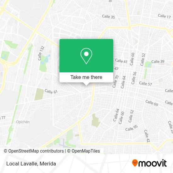 Local Lavalle map