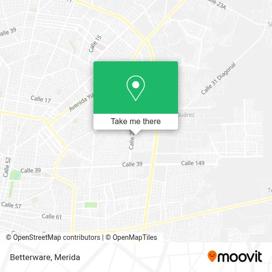 Betterware map