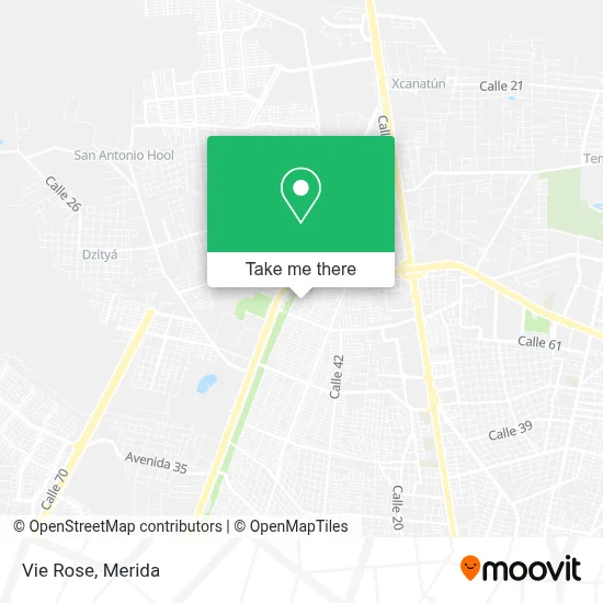 Vie Rose map