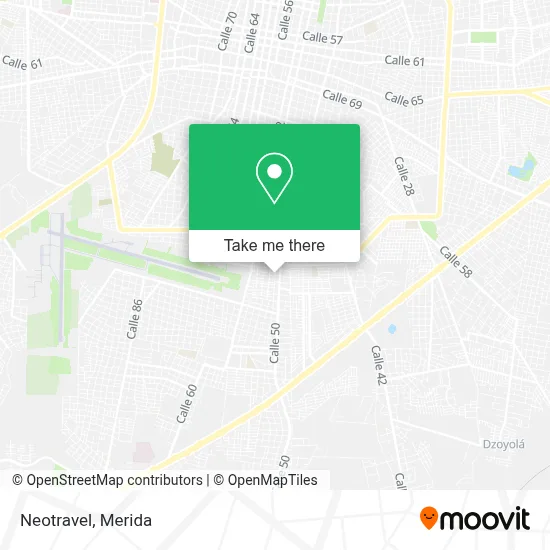 Neotravel map