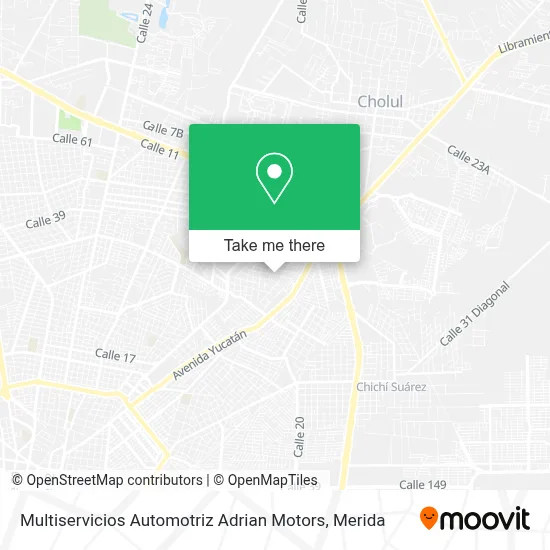 Multiservicios Automotriz Adrian Motors map