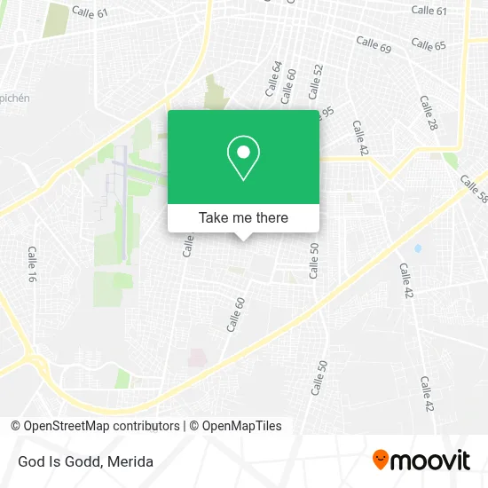 God Is Godd map