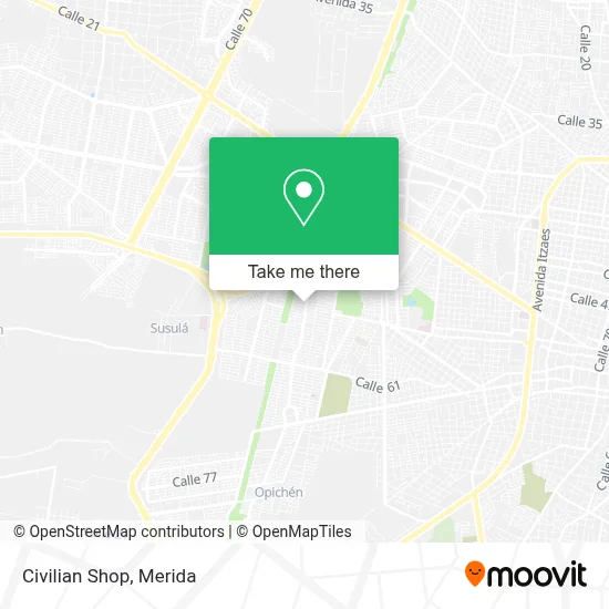 Civilian Shop map