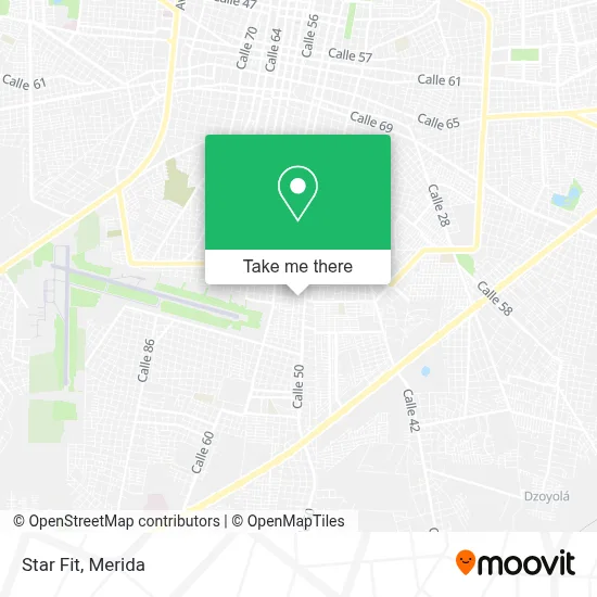 Star Fit map