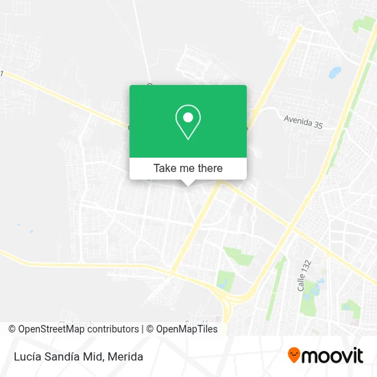Lucía Sandía Mid map