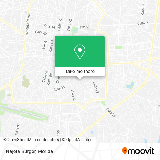 Najera Burger map