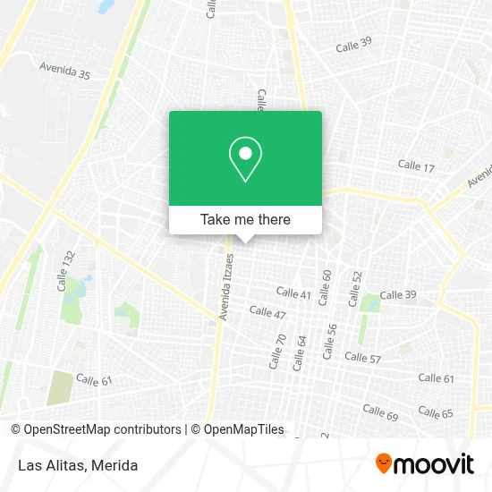Las Alitas map