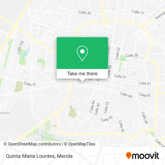 Quinta Maria Lourdes map