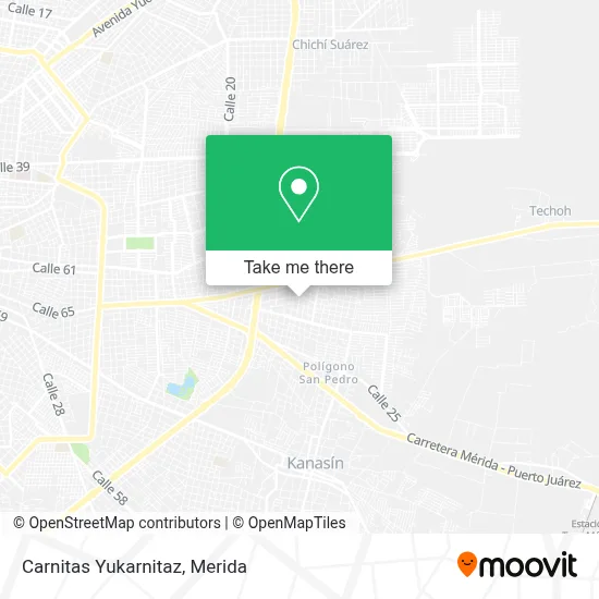 Carnitas Yukarnitaz map