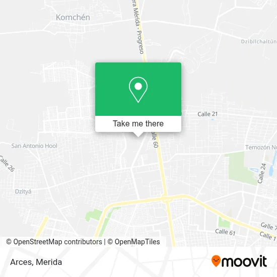 Arces map