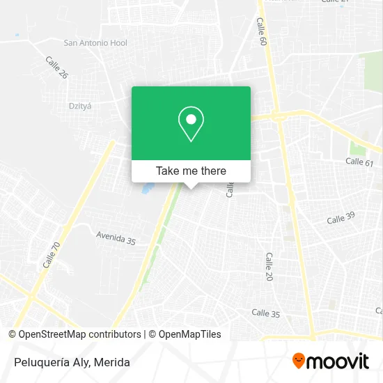 Peluquería Aly map
