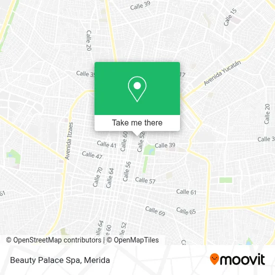 Beauty Palace Spa map
