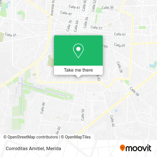 Comiditas Amitiel map