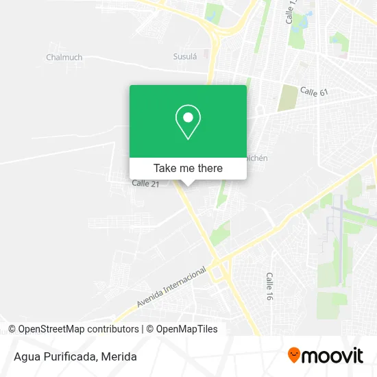 Agua Purificada map