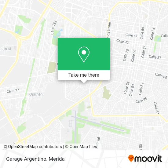 Garage Argentino map
