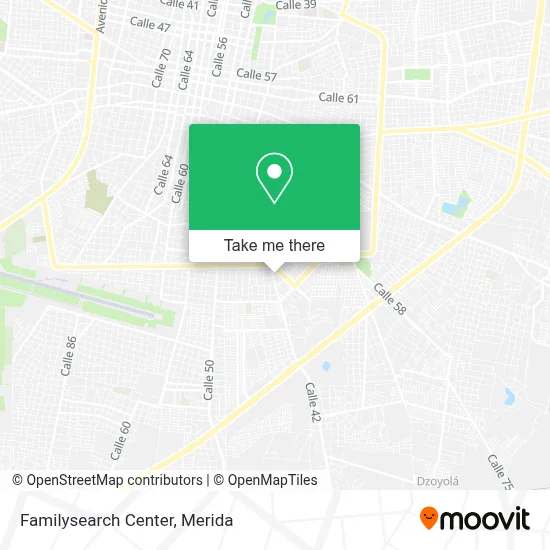 Familysearch Center map