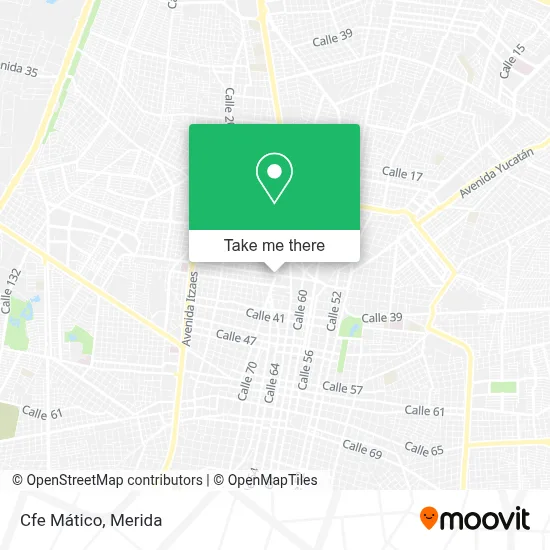Cfe Mático map