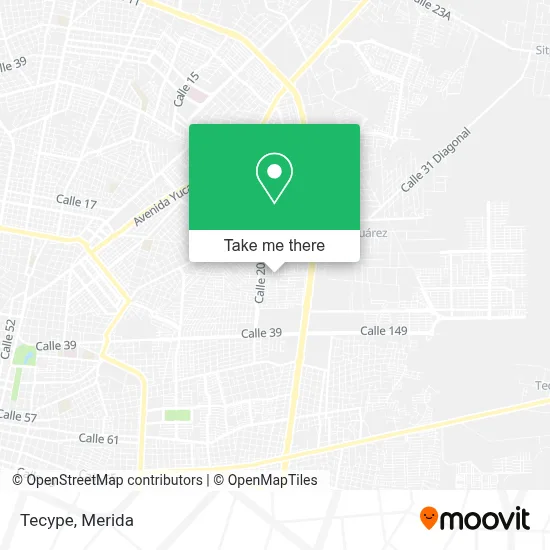 Tecype map