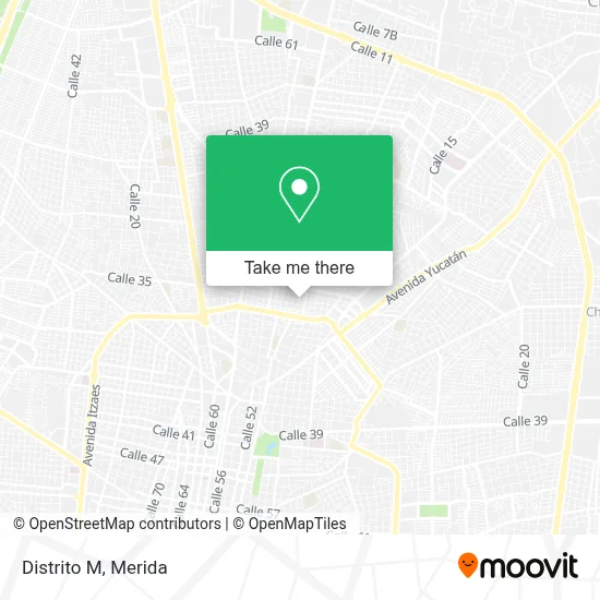 Distrito M map