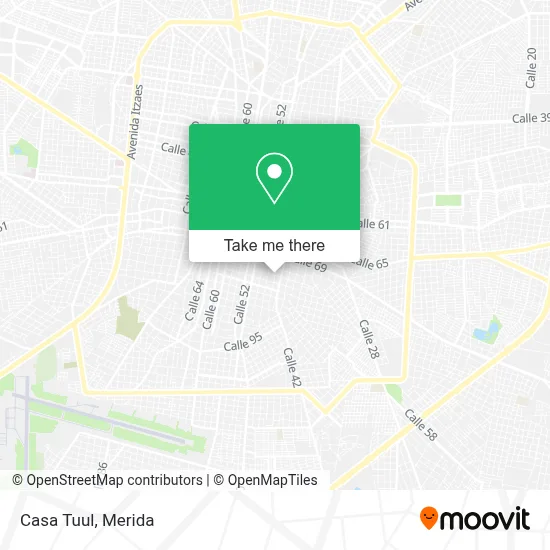Casa Tuul map