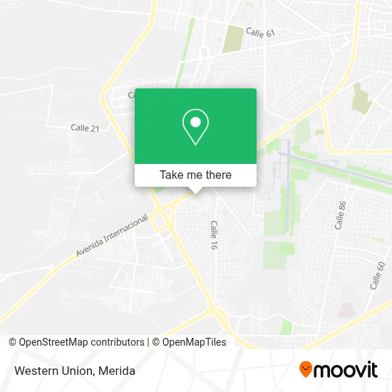 Western Union map