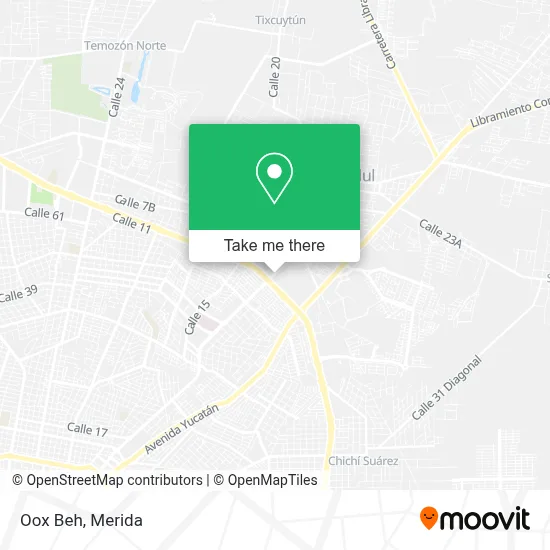 Oox Beh map