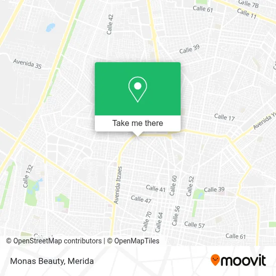 Monas Beauty map