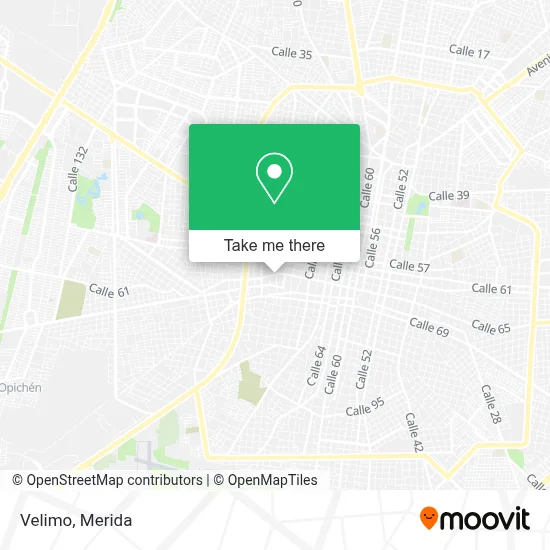 Velimo map