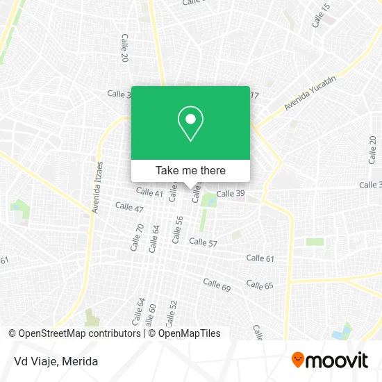 Vd Viaje map