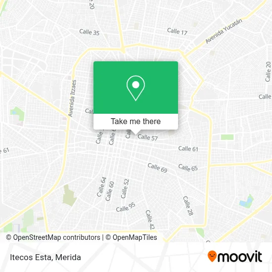 Itecos Esta map
