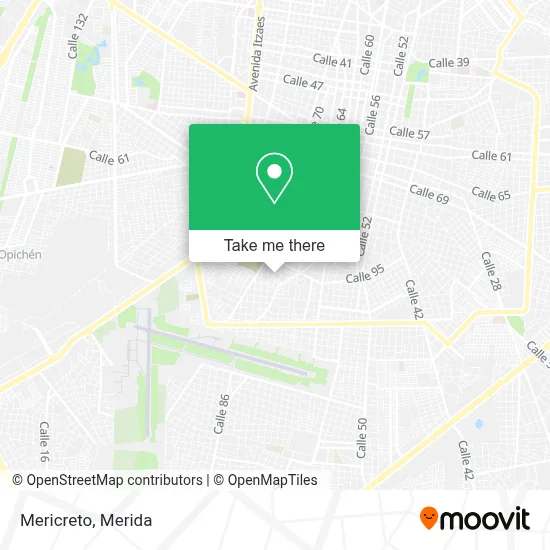 Mericreto map