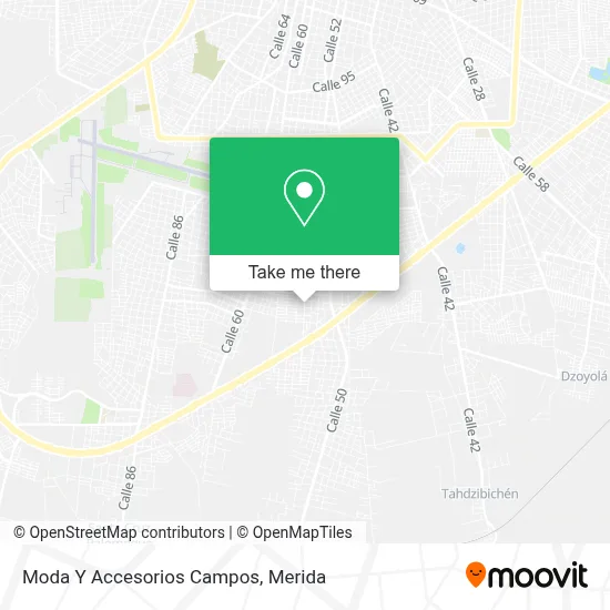 Moda Y Accesorios Campos map