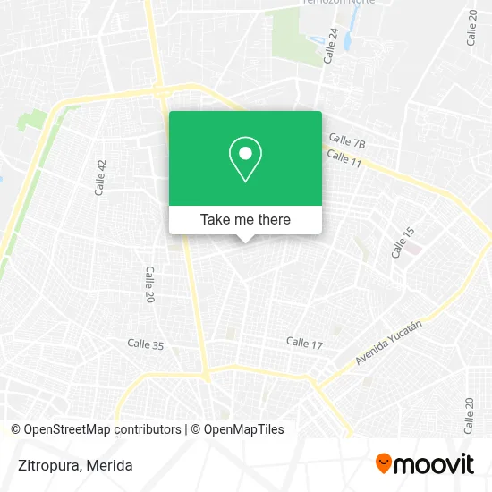 Zitropura map