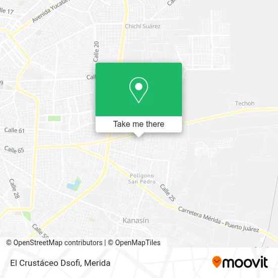 El Crustáceo Dsofi map