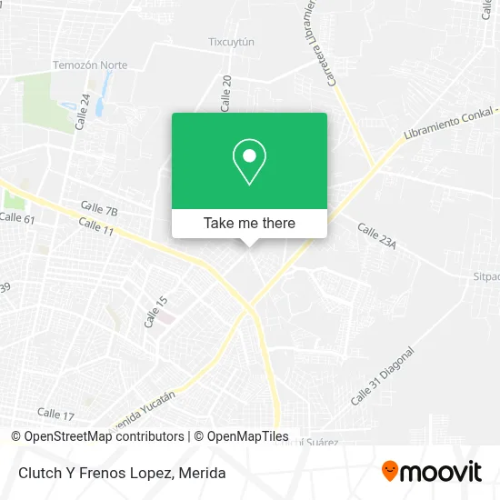 Clutch Y Frenos Lopez map