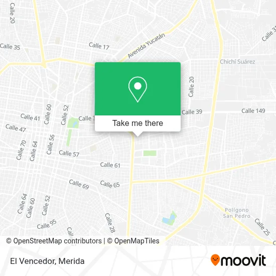 El Vencedor map