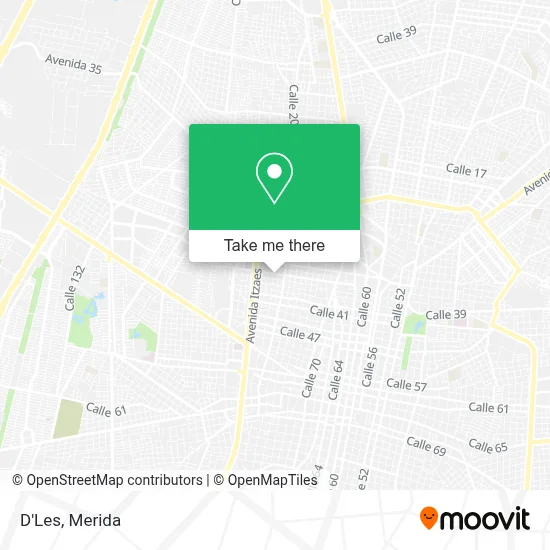 D'Les map