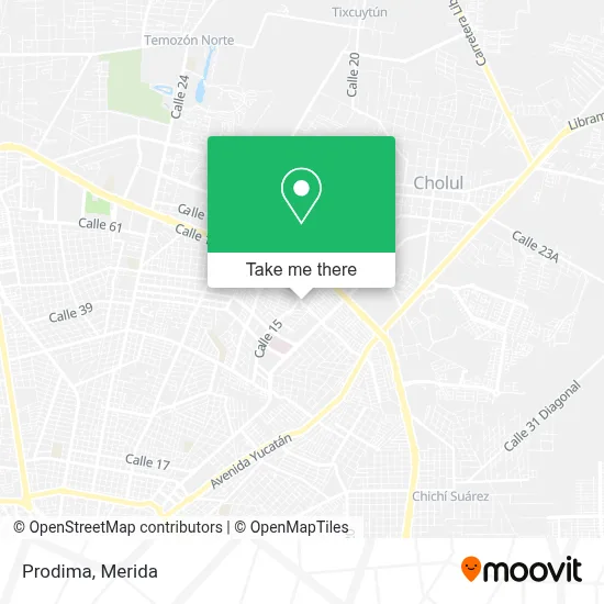 Prodima map