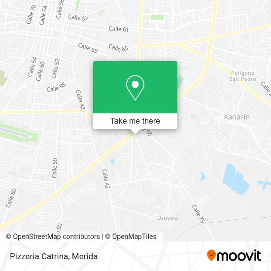 Pizzeria Catrina map