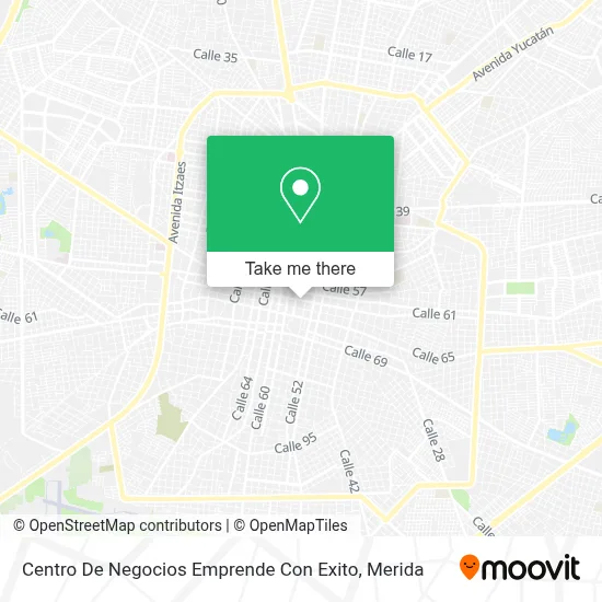 Centro De Negocios Emprende Con Exito map