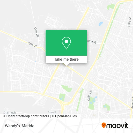 Wendy's map