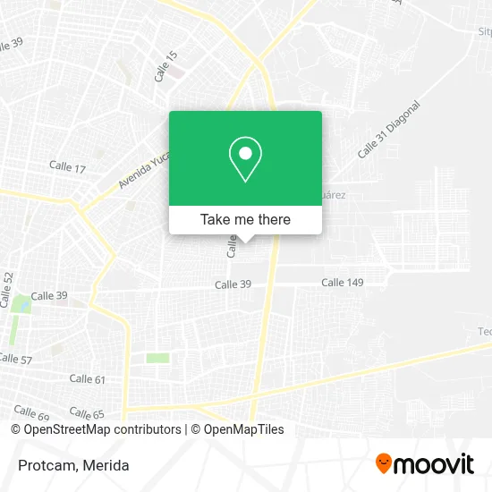 Protcam map
