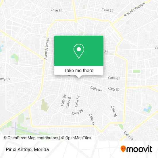 Pinxi Antojo map