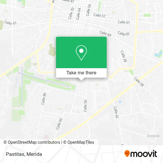 Pastitas map